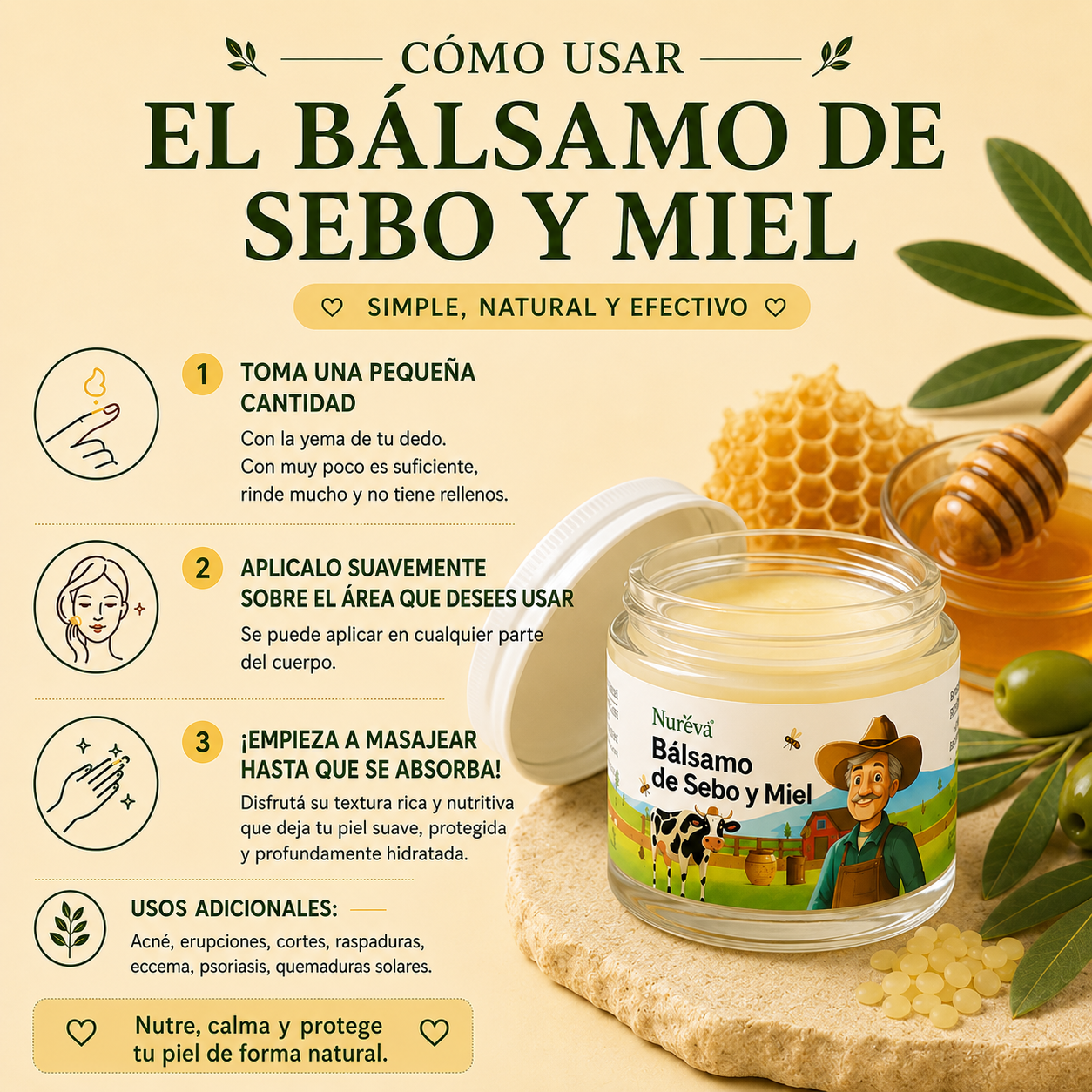 Balsamo de Miel y Sebo — Nureva
