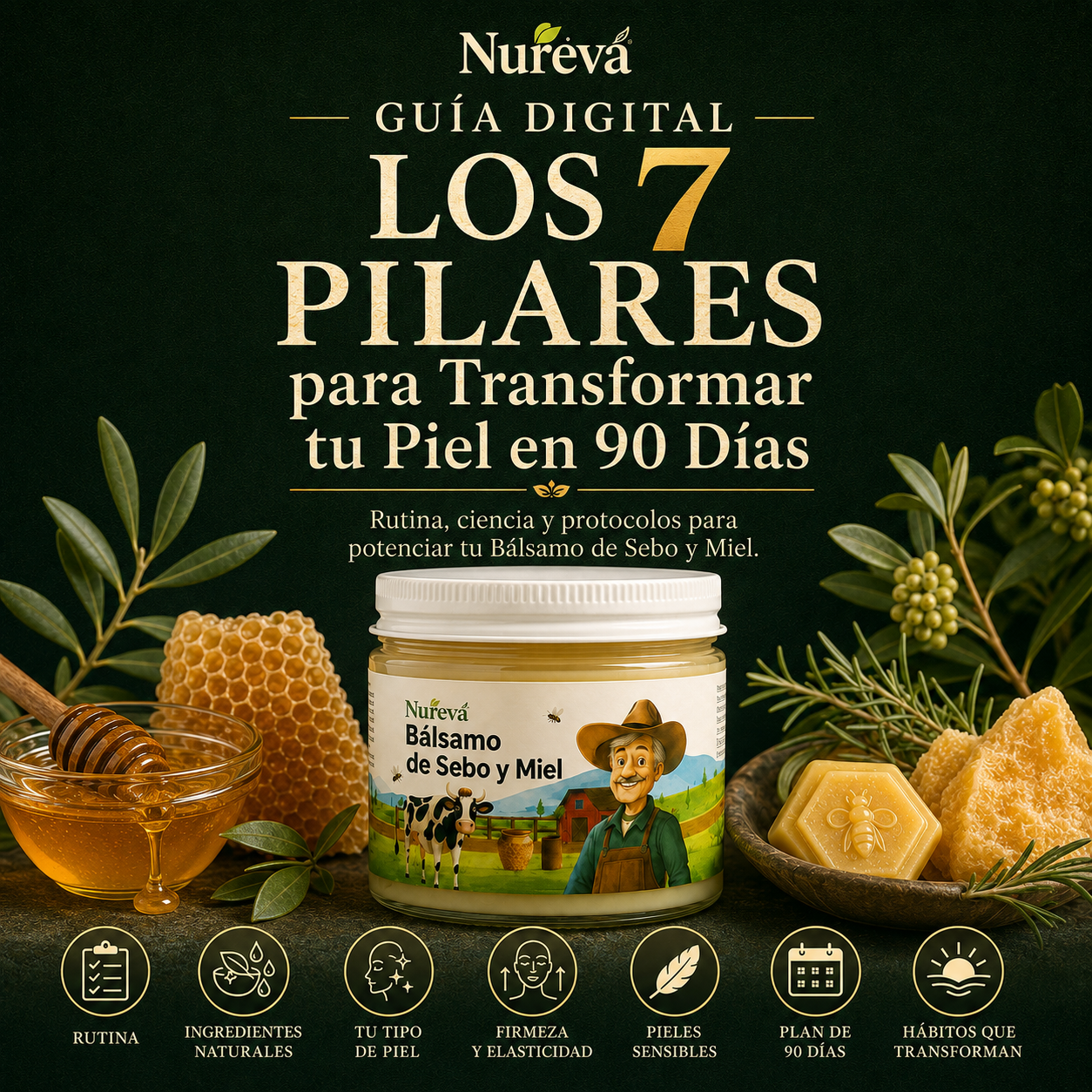 Guía Digital - 7 Pilares para Transformar tu Piel en 90 Días